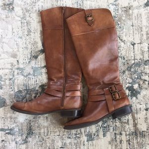 INC leather riding boots